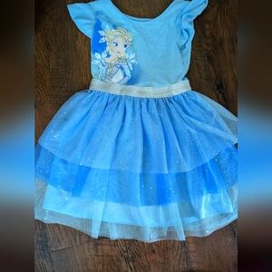 Disney's Frozen Elsa dress toddler girl's 4T